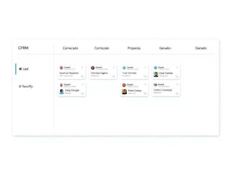 Pipeline visual del CRM